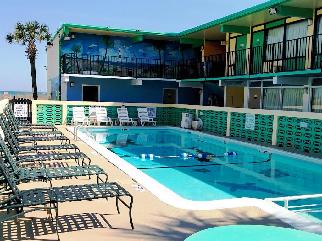Sea Hawk Oceanfront Motel Мертл-Біч Екстер'єр фото